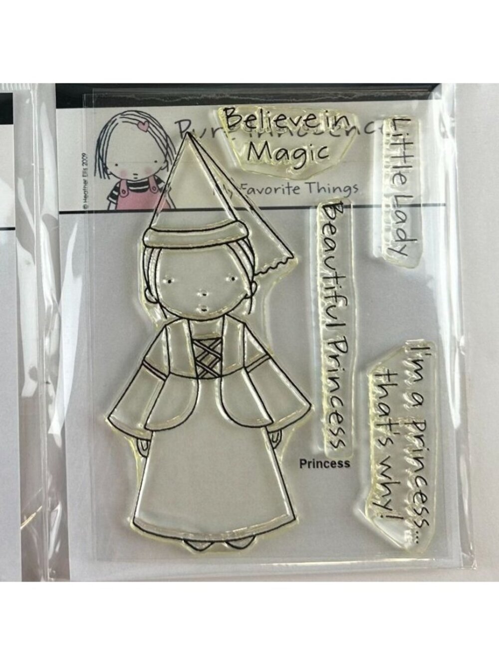 Pure Innocence Clear Acrylic Stamp My favorite Things Princess